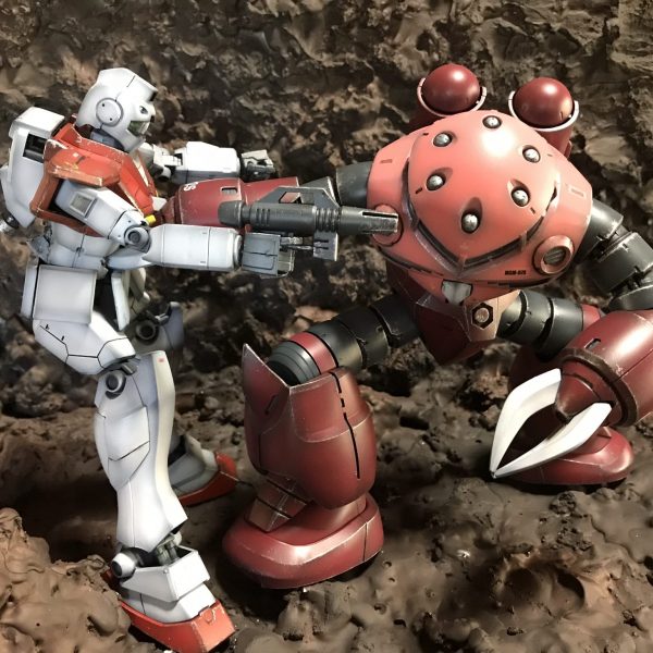 ジャブロー　赤い彗星