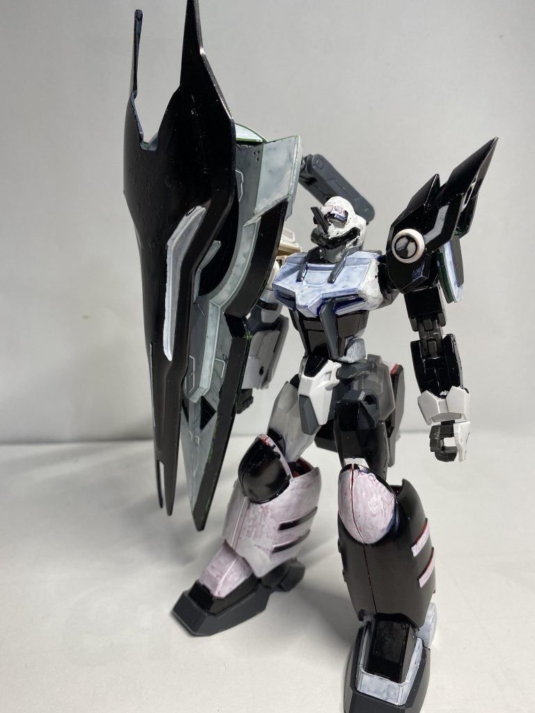 全体像です(後ろは雑なので見せられないんですなぁそれが)所々粗がありますがﾕﾙｼﾃｵﾆｨｻﾝ