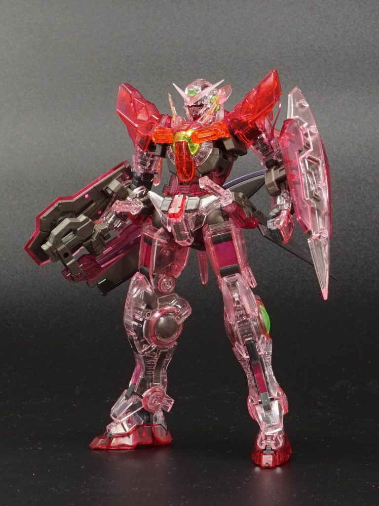 トランザムをイメージしたクリアカラーがとても綺麗です。