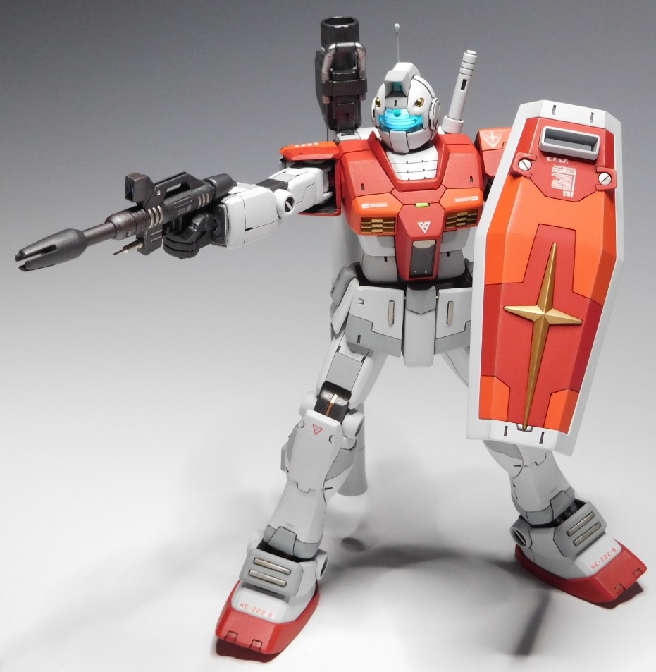 RGM‐79 ジム 隊長機｜乙丸さんのガンプラ作品｜GUNSTA（ガンスタ）