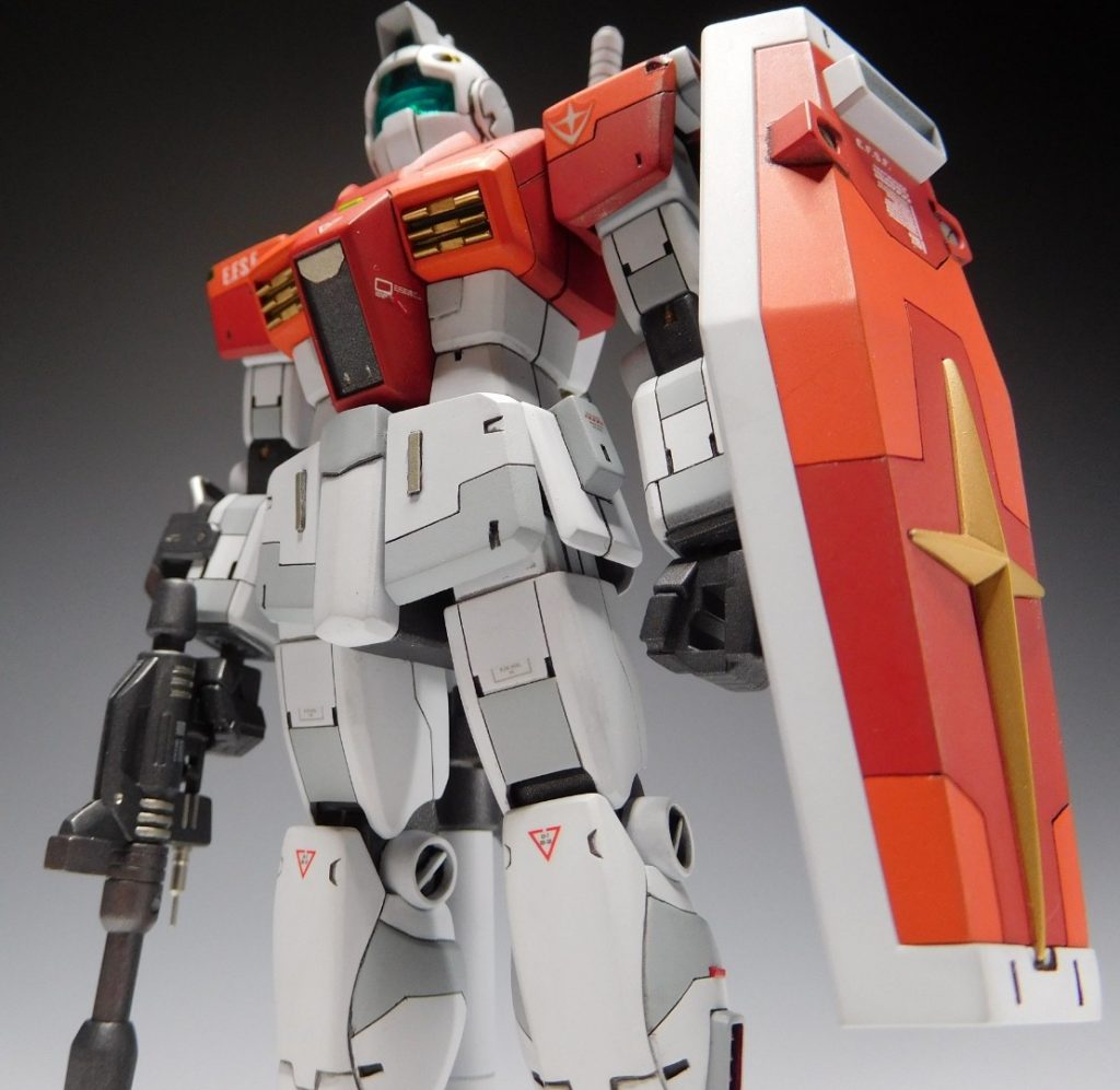 【あおり撮影】今回は今までより多めに水転写デカールを使用しています。