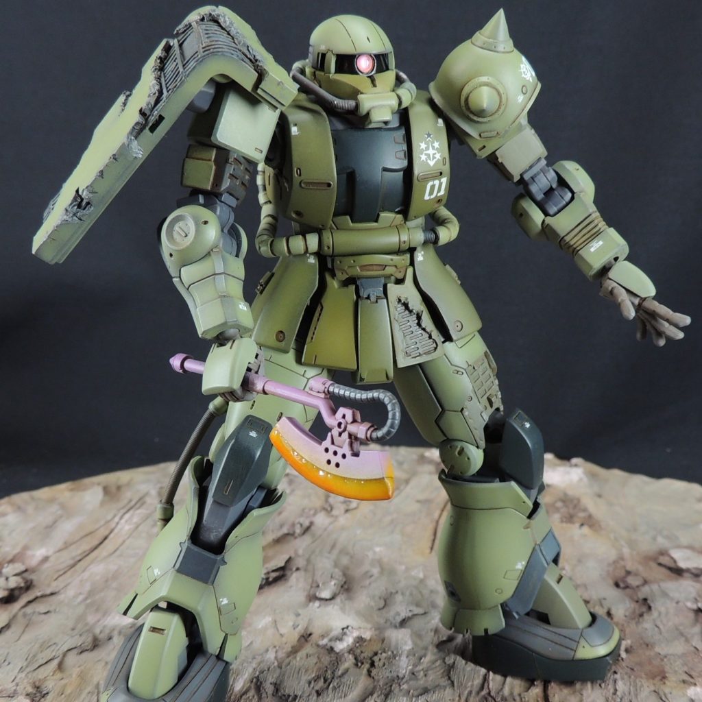 1/144ククルス・ドアン専用ザク｜あやぽんさんのガンプラ作品｜GUNSTA