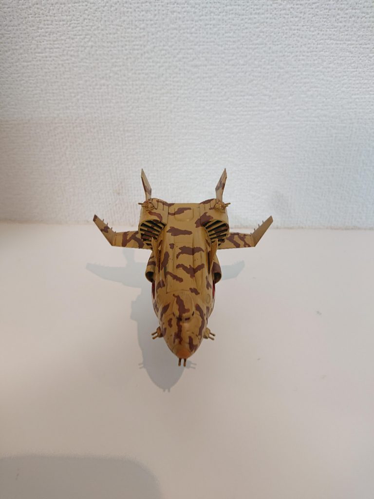 上から。ゴリアテだー‼️真下にいるぞー‼️なんか影が出来て良い感じに❗