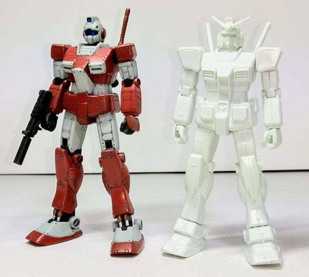 ベースとなったFGガンダムとの比較