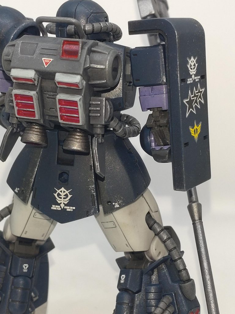 バックパック塗り分けました。