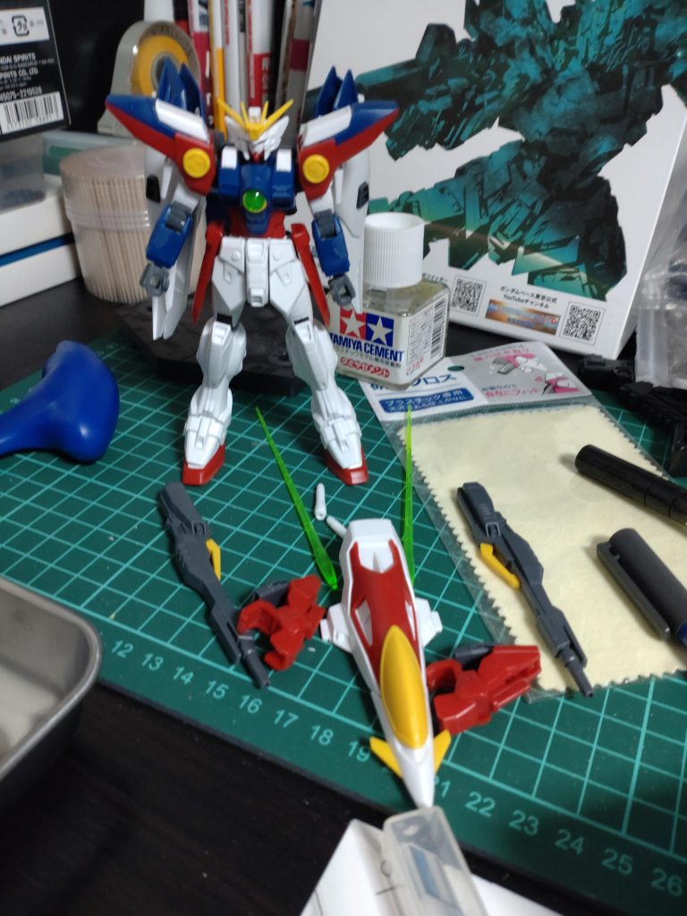 素組み状態です。