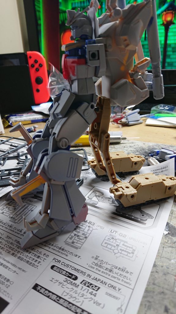 ローラーどうつけるか苦戦していた時期