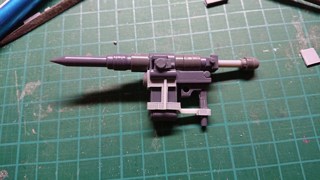 GNパイルバンカーゼロから作った訳じゃなくて市販の物を改造して作りました。粒子貯蔵タンクも同じ( 'ч' )