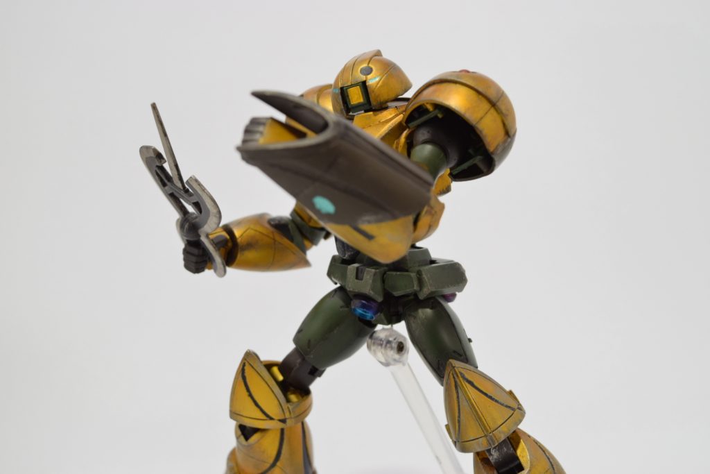 Iフィールドジェネレータースモーの武装(というかリーオーのが機銃くらいしか…)どんな能力かは∀ガンダム本編をチェックしてみよう(宣伝)ビルドファイターズ2話でも構わないぞ!