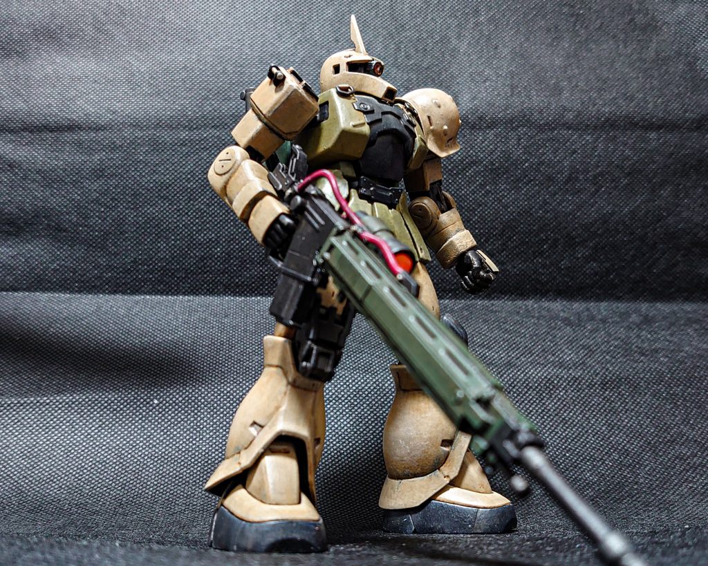 オリジン系の対戦艦ライフルを持たせました。