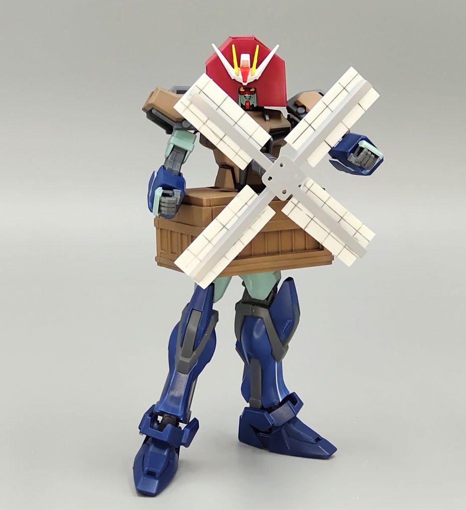 第４のストライカーパック。武器は拳のみ