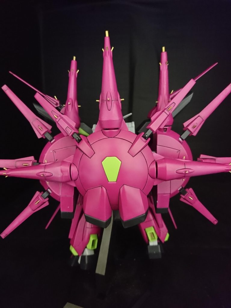 各ドラグーンには、真鍮線をすべてつけ直しました。苦労しました(-_-;)