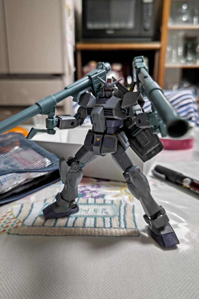 Gジェネの影響かG3は両手にバズーカがしっくりくると思うのは自分だけでしょうか？(笑)