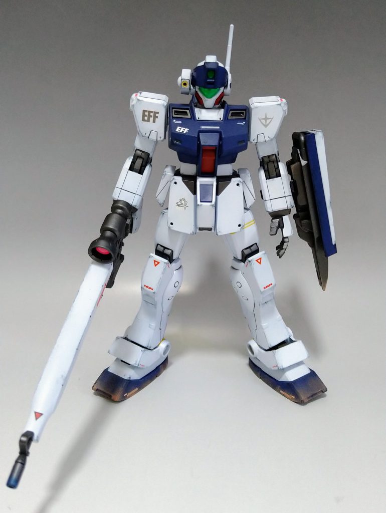 HGUC　ジムスナイパーⅡ（ホワイト・ディンゴ仕様）–4枚目/制作者：shinchan