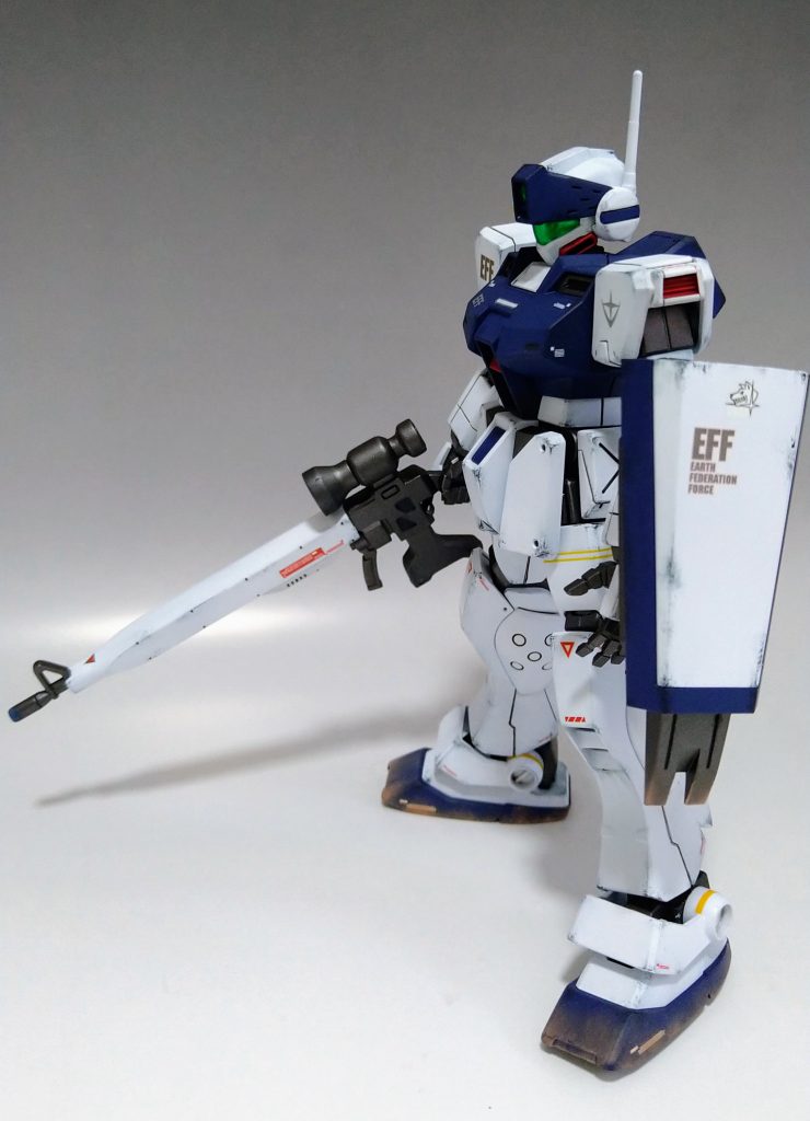 HGUC　ジムスナイパーⅡ（ホワイト・ディンゴ仕様）–6枚目/制作者：shinchan