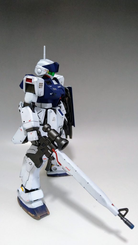 手首にUバーニアパーツを使用をして隙間を隠しています。