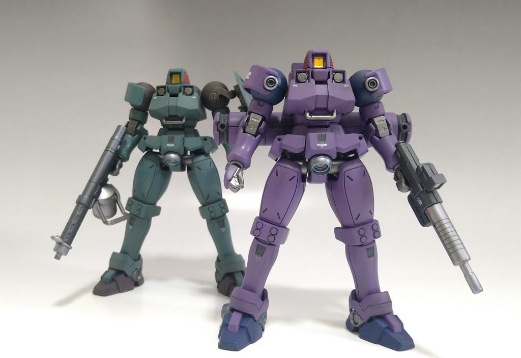 量産機が好きなので、こうやって仕様毎に増えていけるよう今後も製作していきます。そう言えば積んでるのに、青いリーオーがありました。