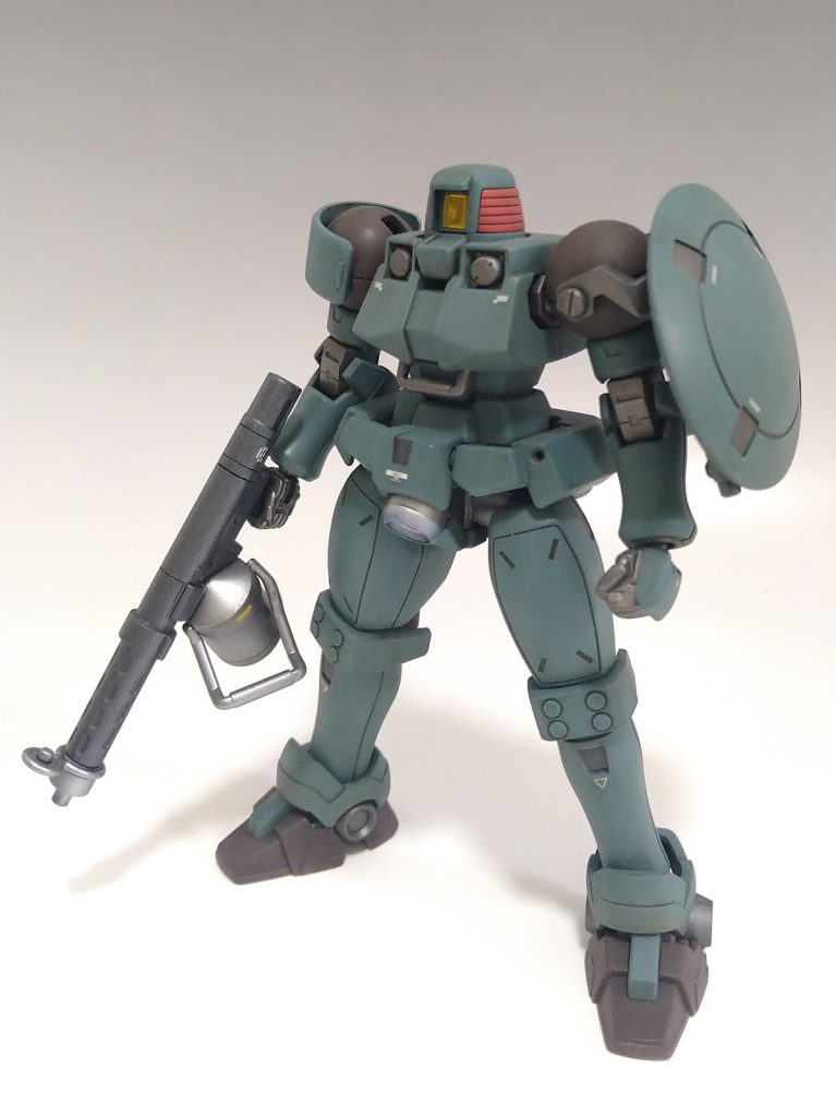 地上用は茶系のウェザリングマスターで汚しています。