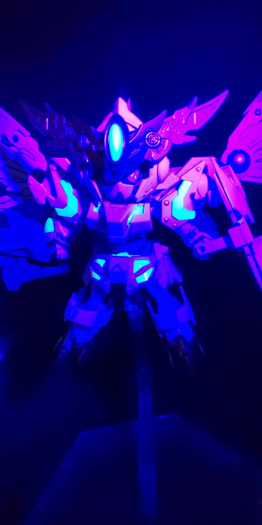 サイコフレームは蛍光ブルーで塗装しました。強そう 製作動画もありますので、どうぞ。https://youtu.be/ZrSYYhhnciwここまでご覧いただきありがとうございました。