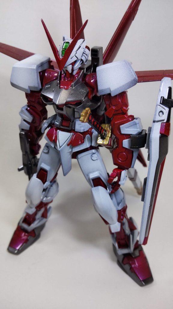 HG アストレイ レッドフレーム フライトユニット–2枚目/制作者：shin