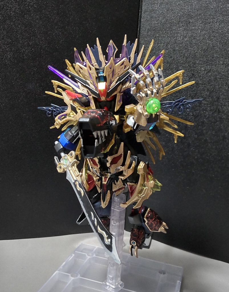 大型SDプラモ第3弾として、窮奇ストライクフリーダムガンダムを大型化してみましたが、ここまでの物が出来るとは思ってなかったし、今度は別のキャラでやってみようかな……以上です。よかったら評価の程、よろしくおねがいします。