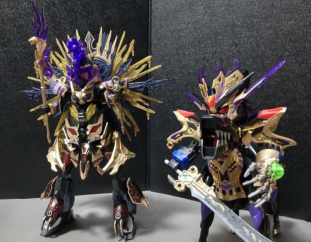 逆にクレオパトラキュベレイを大型SDにしてみる。……あれ、こっちのほうがカッコよくね?