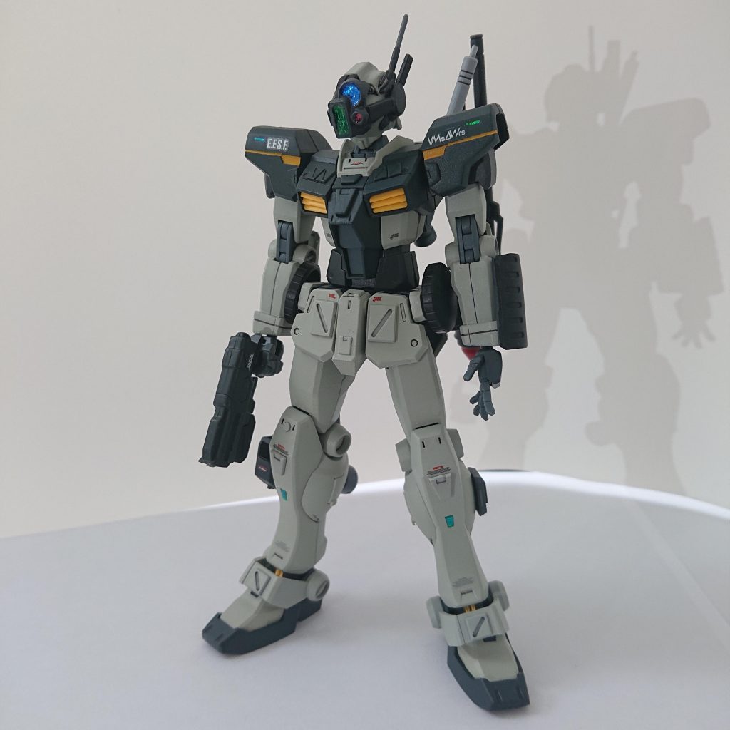 強行偵察装備バイザー色々やってたらスコープ〇ッグみたいに。笑