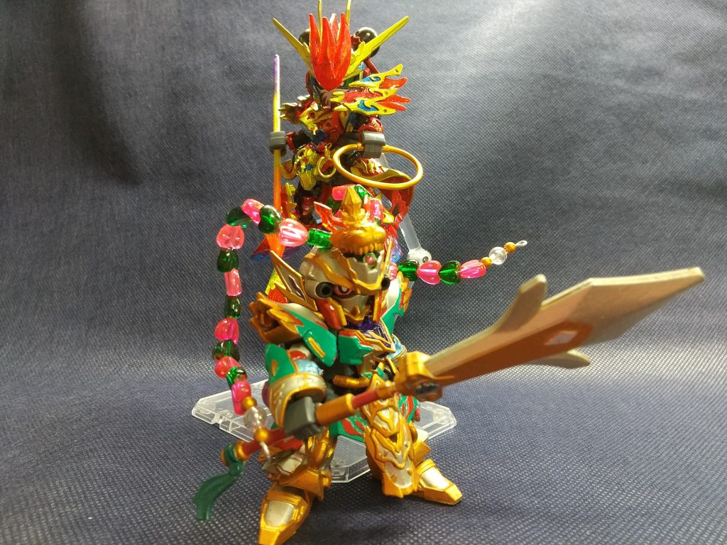 哪吒と楊戩がモチーフダラダラ作ってるから未だに本体しか出来上がってない……