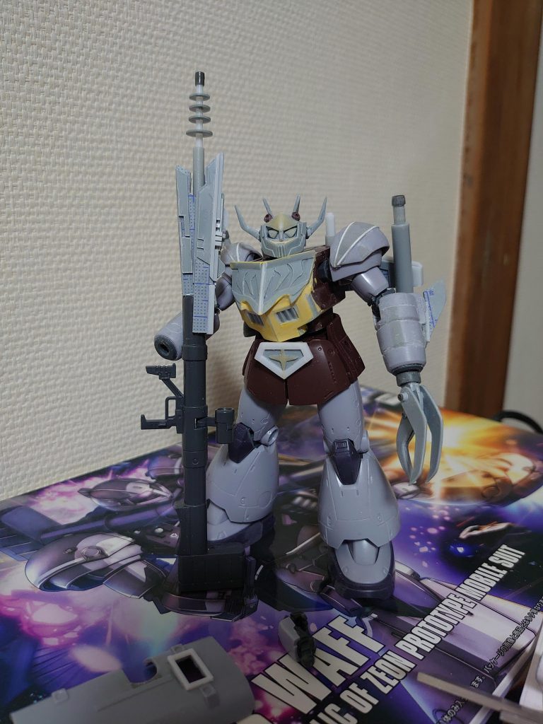 モビルフォースガンガル 強化改良型 ズク|ベアーるさんのガンプラ作品|GUNSTA(ガンスタ)