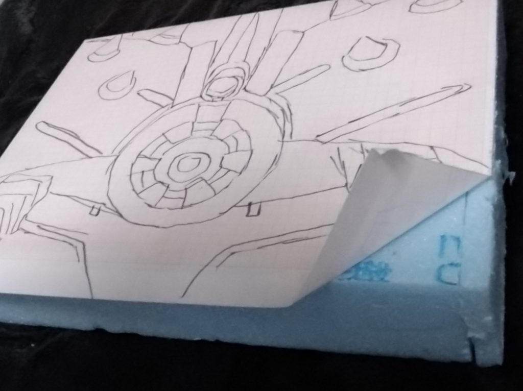 アニメ映像を雑に書いて貼り付け