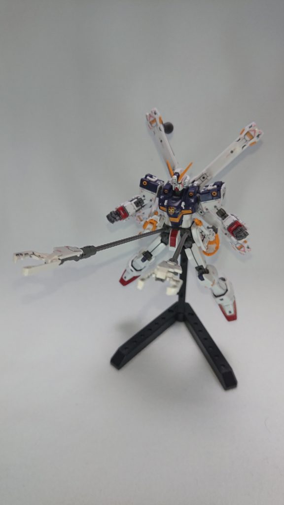 シザーアンカー展開。ちなみにチェーンは曲げられません。