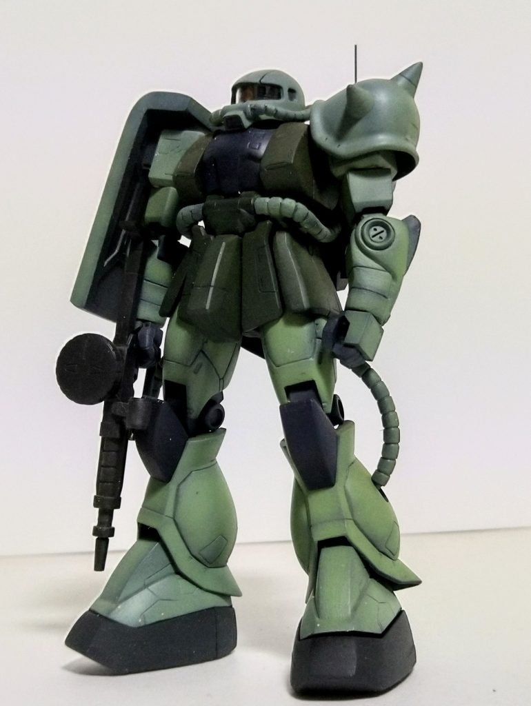 いちおう当時の感覚で脚部を伸ばしてプロポーション調整はしてあります！