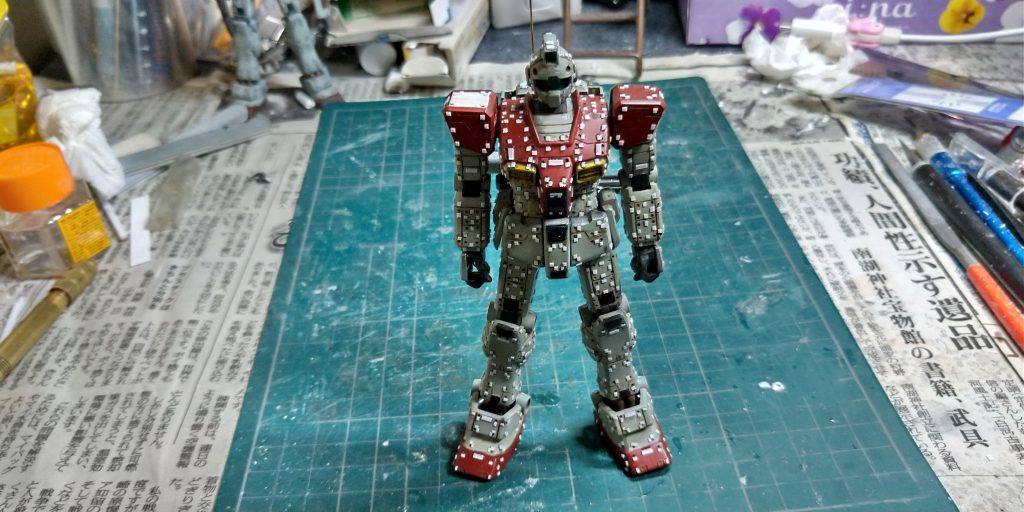 FGガンダム改ジム指揮官機型その2–2枚目/制作者：AKさん