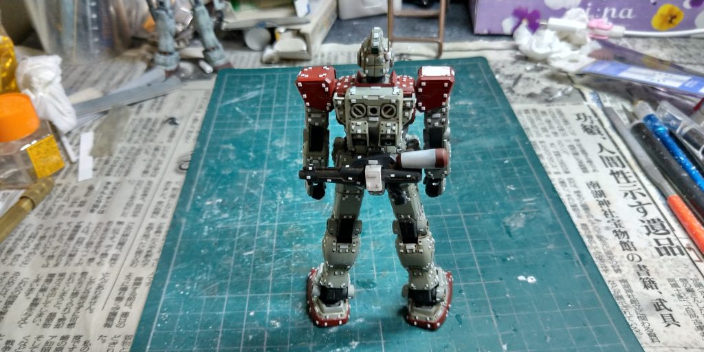 FGガンダム改ジム指揮官機型その2–3枚目/制作者：AKさん