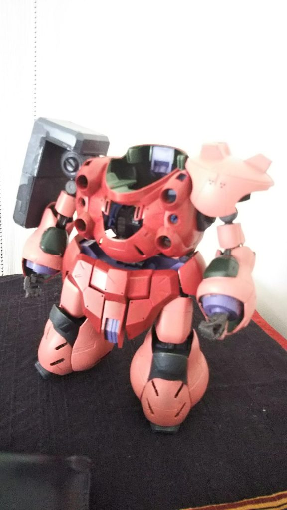 塗装中　汚し前