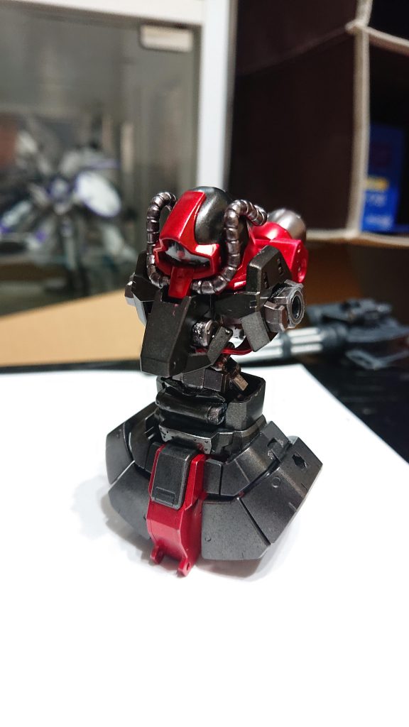 ドム試作実験機、ドムR35、グレイズ(流星号)のミキシングです。