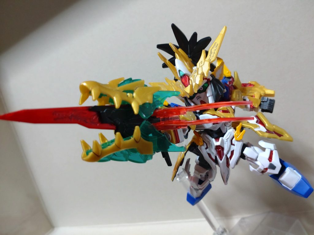 関羽と張飛のパーツで