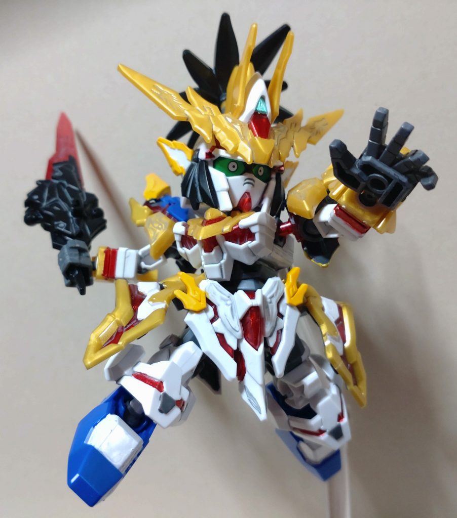 作中で劉備が必殺技を使うときは大体この目だったっスね