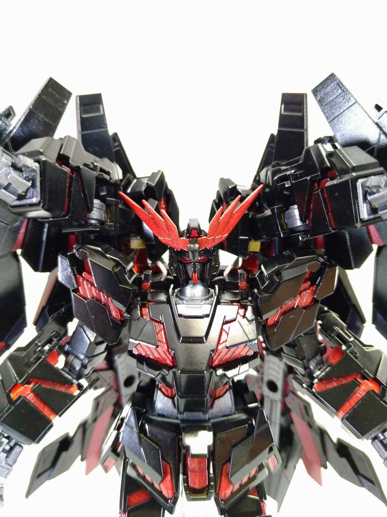 再投稿　ユニコーンガンダム＿号機ナイトメア　アームドアーマーAA装備型