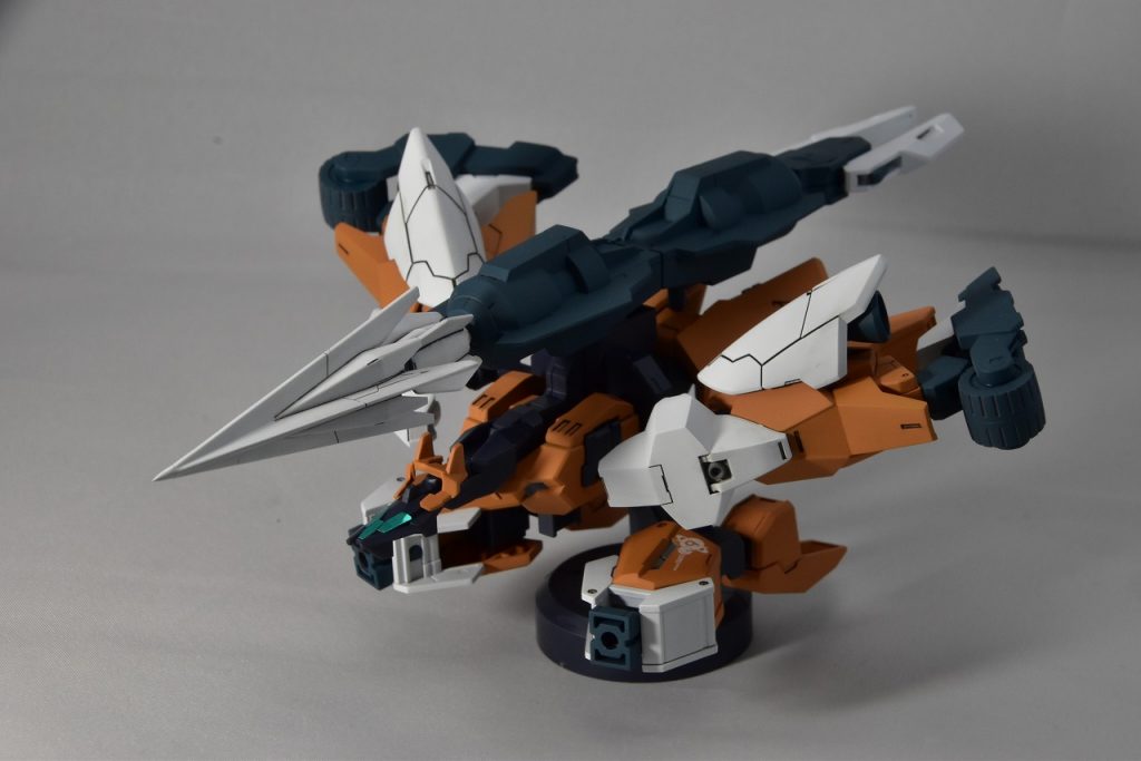 サターンアーマー「アーマーとウェポン装着時」