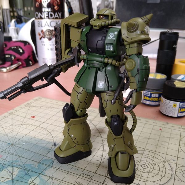 the origin版ザクⅡデニム機