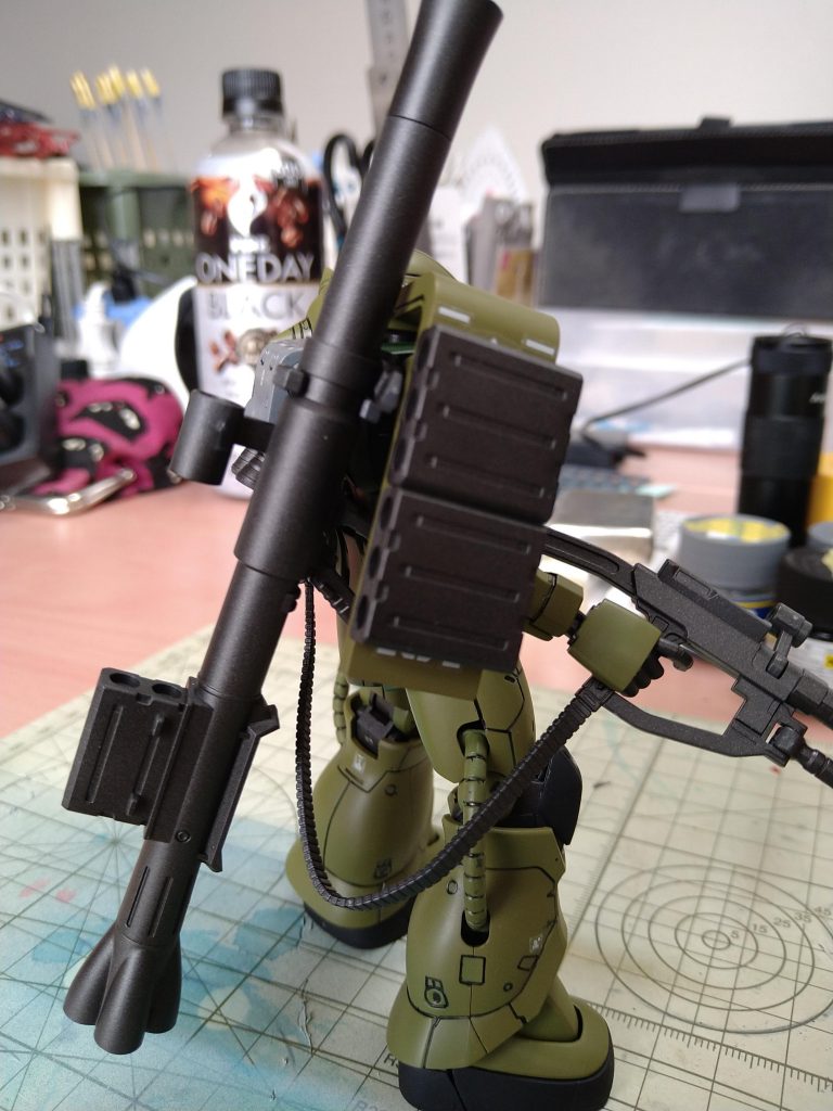 the origin版ザクⅡデニム機–5枚目/制作者：@shihuku_1990