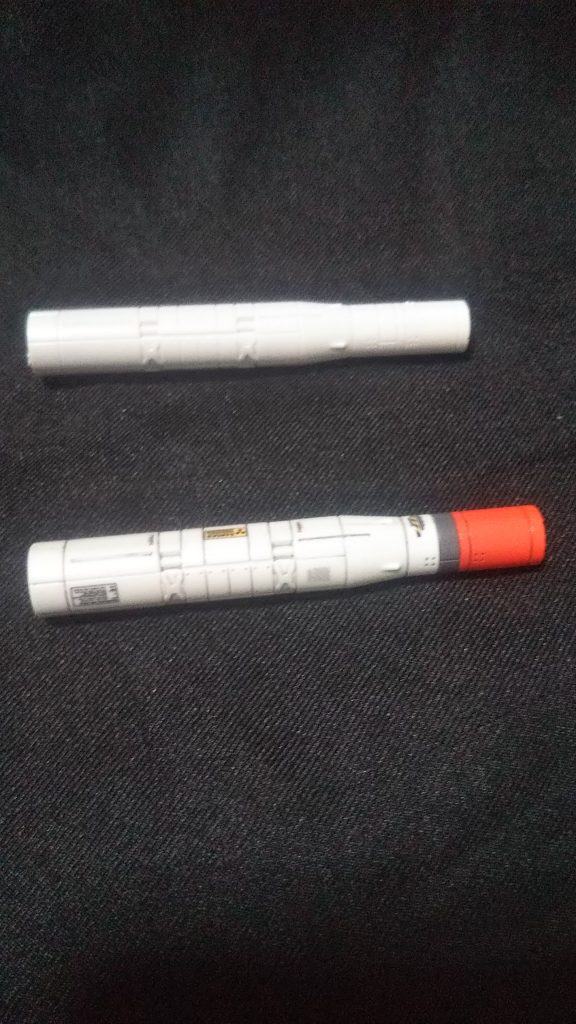 隙間消しと塗装だけです。