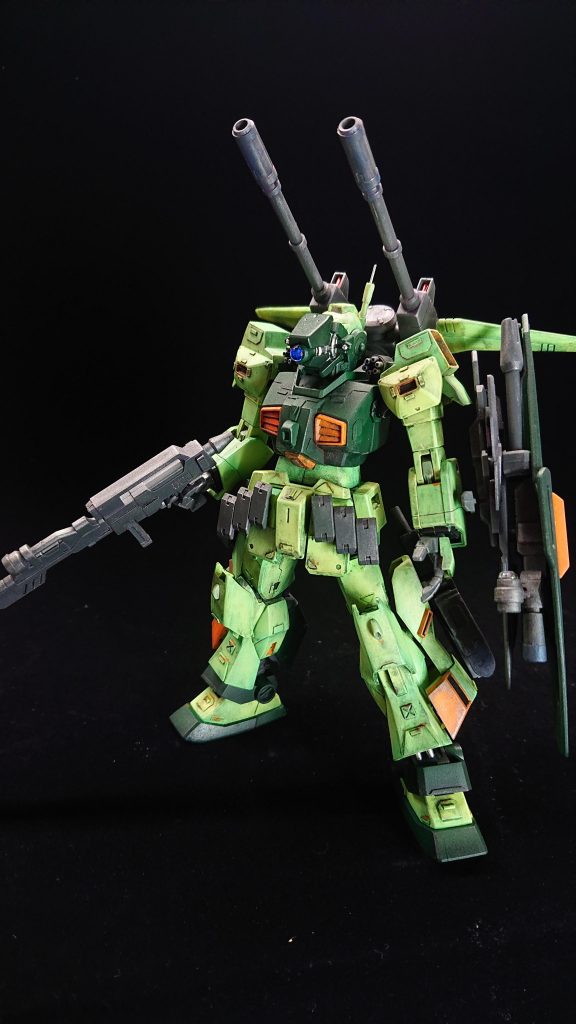 シールドは無改造で(差し替えで)伸縮します。素晴らしい!