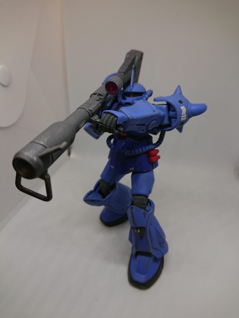 哀・戦士に出てくるジャブローのグフですね。何気にグフはこの装備が1番好きです。