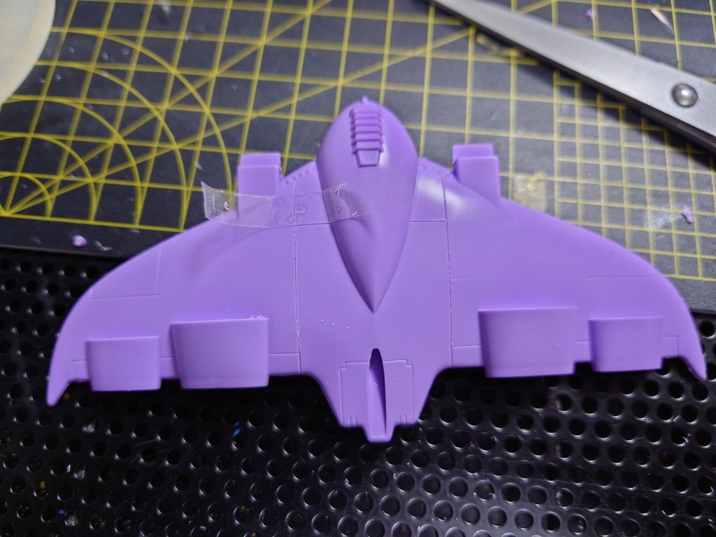 旧キット ベストメカコレクション 1/1200 ジオン軍 ガウ攻撃空母 全塗装–9枚目/制作者:@kjyun_choroq