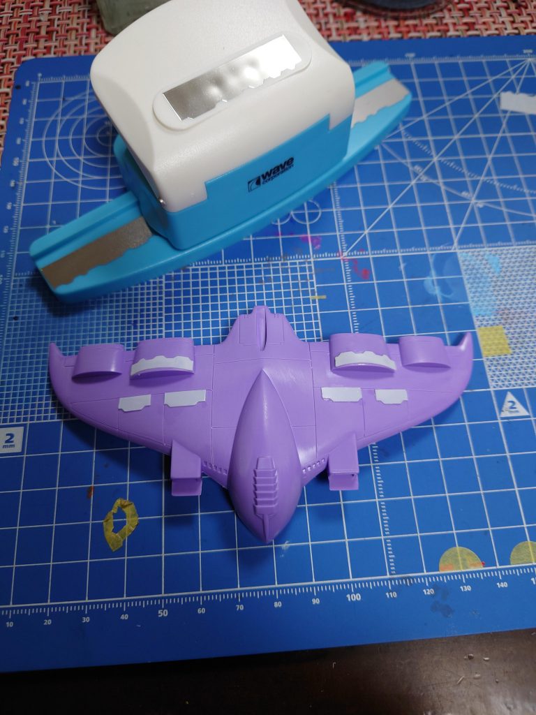 ウエーブのディティールパンチでディティールアップ