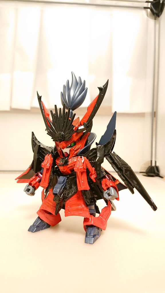 混世魔王ガンダムエピオン魔王四天王にして最古の妖怪強大な妖力と戦闘力を持ち邪悪な炎の妖術を得意とする性格は豪快だが目的のためなら手段を選ばない冷酷な性格をしている三蔵法師一行の孫悟空とは500年前に深い因縁があるらしい・・・お釈迦様が統べる天竺を手に入れることを最大の目的としている