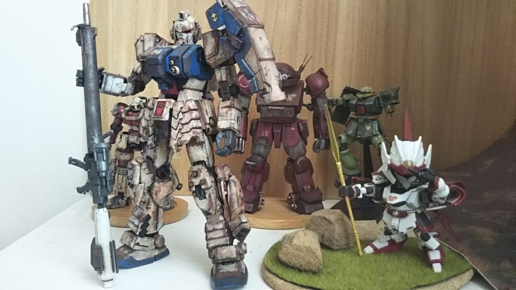 陸戦ガンダム改–4枚目/制作者：ブルックコバヤン