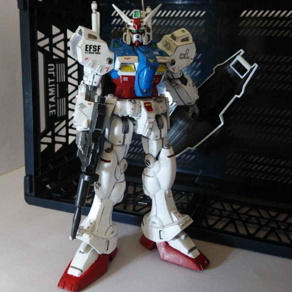 旧キット gp01ゼフィランサス｜お豆腐さんのガンプラ作品